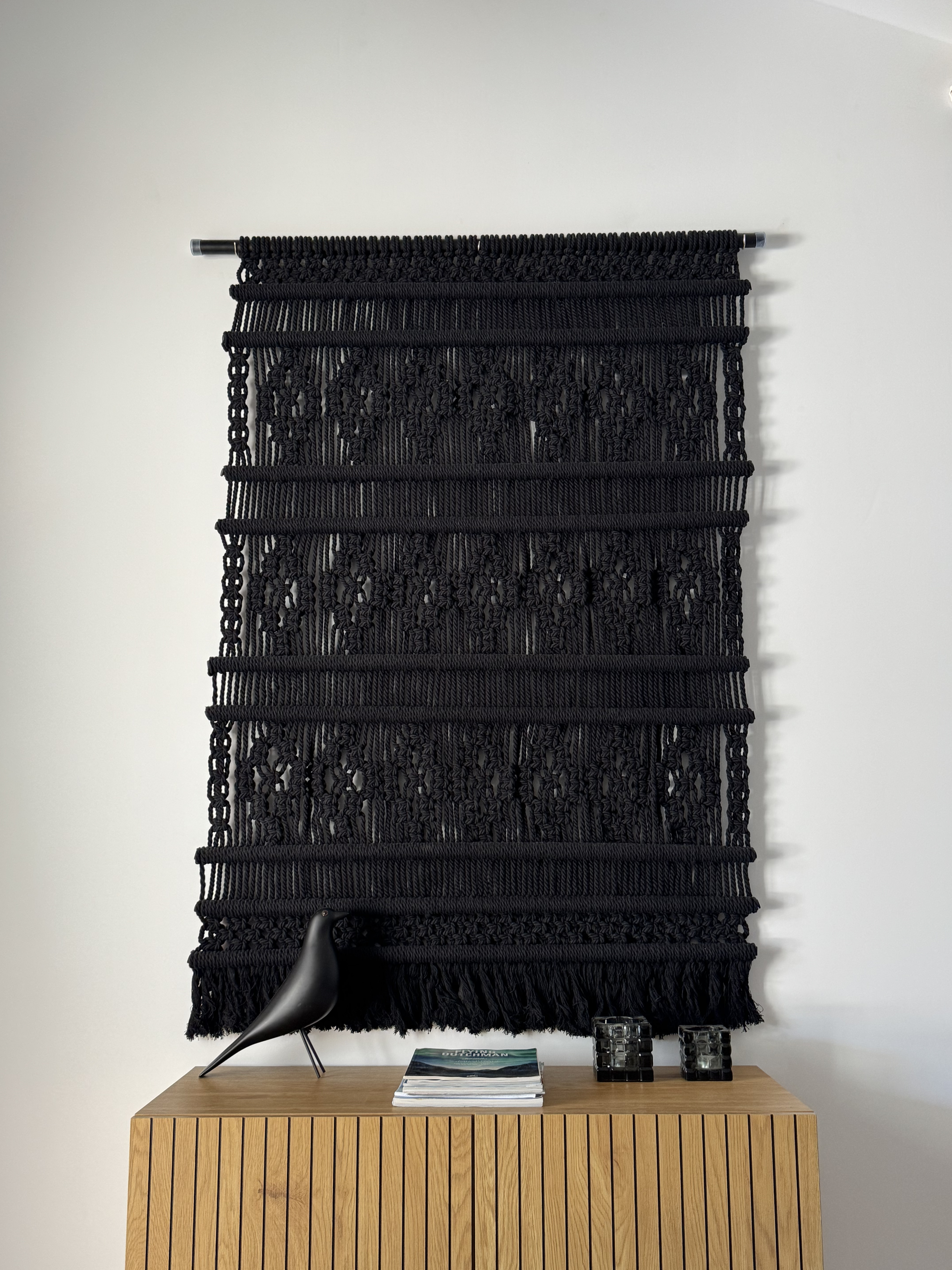 Nocturne — full piece on white wall